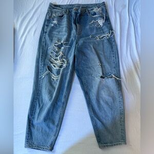 American Eagle Denim Distressed Jeans